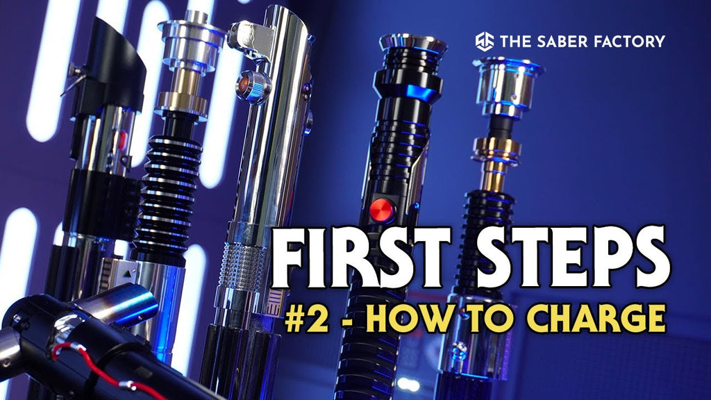 First Steps with a lightsaber: How to charge your lightsaber