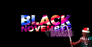 Black November offers, 25% off on a selection of sabers and 40% on the second item of a select list