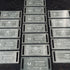Imperial LED saber stand with 17 engraved plaques