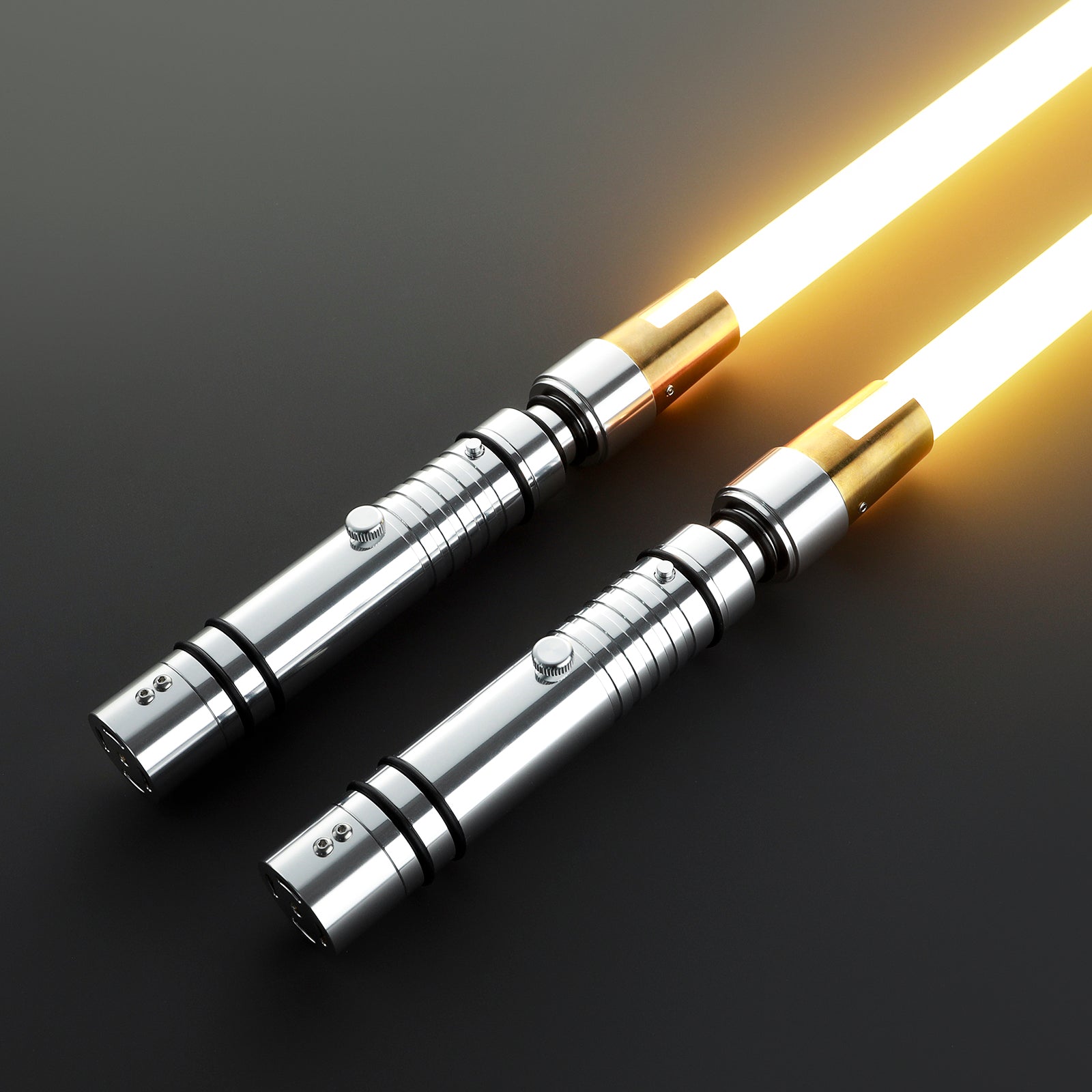 Bastila hero double-bladed saber - Dueling and neopixel lightsabers